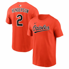 Gunnar Henderson Baltimore Orioles Nike Name & Number T-Shirt for sale