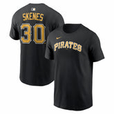 Paul Skenes Pittsburgh Pirates Nike Home Name & Number T-Shirt for sale