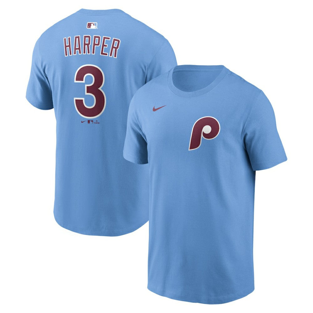 Bryce Harper Philadelphia Phillies Nike Name & Number T-Shirt Discount