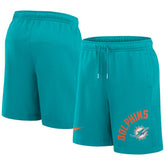 Miami Dolphins Arched Kicker Shorts - Aqua - Nike