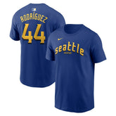 Julio Rodríguez Seattle Mariners Nike City Connect Name & Number T-Shirt Online