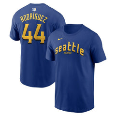 Julio Rodríguez Seattle Mariners Nike City Connect Name & Number T-Shirt Online