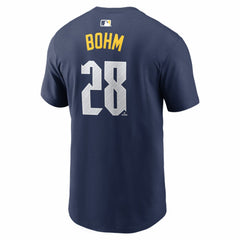 Alec Bohm Philadelphia Phillies Nike City Connect Name & Number T-Shirt Outlet