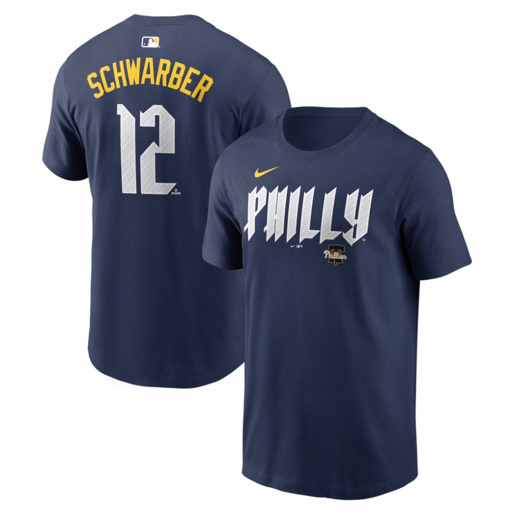 Kyle Schwarber Philadelphia Phillies Nike City Connect Name & Number T-Shirt for sale