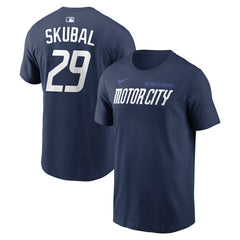 Tarik Skubal Detroit Tigers Nike City Connect Name & Number T-Shirt Online