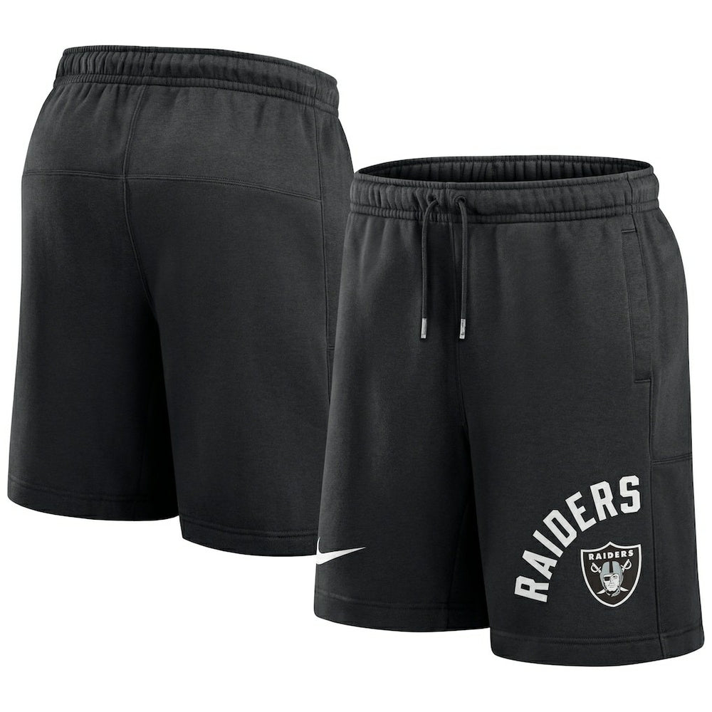 Las Vegas Raiders Arched Kicker Shorts - Black - Nike