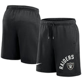 Las Vegas Raiders Arched Kicker Shorts - Black - Nike