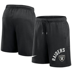 Las Vegas Raiders Arched Kicker Shorts - Black - Nike