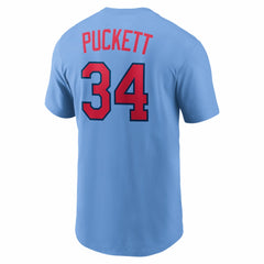 Kirby Puckett Minnesota Twins Nike Cooperstown Collection Name & Number T-Shirt Outlet
