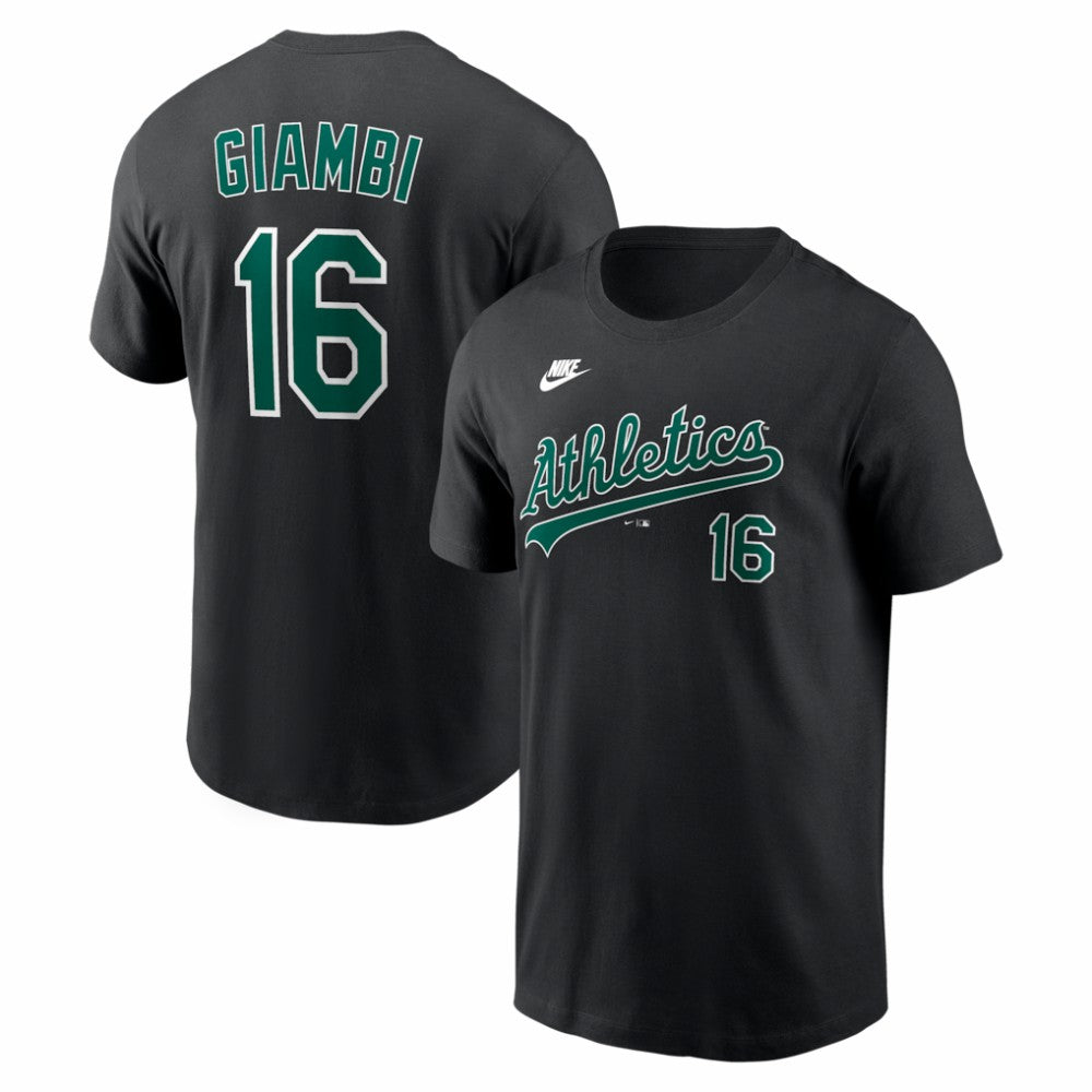 Jason Giambi Athletics Nike Cooperstown Collection Name & Number T-Shirt Discount