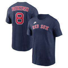 Carl Yastrzemski Boston Red Sox Nike Cooperstown Collection Name & Number T-Shirt for sale