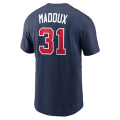 Greg Maddux Atlanta Braves Nike Cooperstown Collection Name & Number T-Shirt Sale