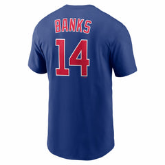 Ernie Banks Chicago Cubs Nike Cooperstown Collection Name & Number T-Shirt Discount