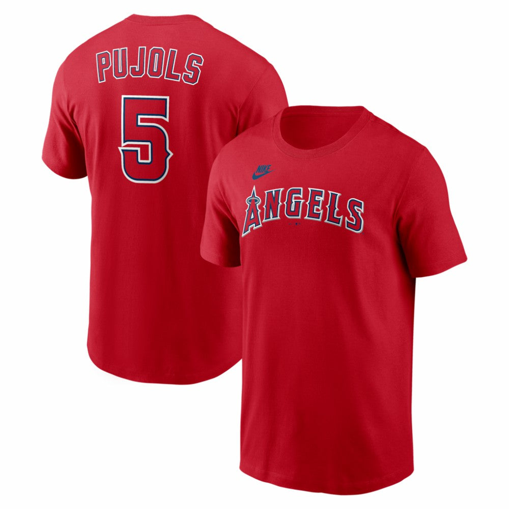 Albert Pujols Los Angeles Angels Nike Cooperstown Collection Name & Number T-Shirt Online