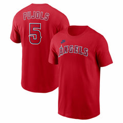 Albert Pujols Los Angeles Angels Nike Cooperstown Collection Name & Number T-Shirt Online