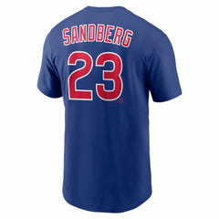 Ryne Sandberg Chicago Cubs Nike Cooperstown Collection Name & Number T-Shirt Outlet