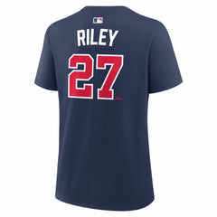 Austin Riley Atlanta Braves Nike Women's Name & Number T-Shirt Online