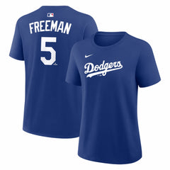 Freddie Freeman Los Angeles Dodgers Nike Women's Name & Number T-Shirt Sale