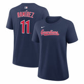 José Ramírez Cleveland Guardians Nike Women's Name & Number T-Shirt Sale