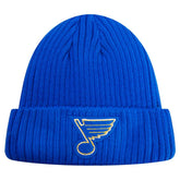 St. Louis Blues Pro Standard Classic Core Cuffed Knit Hat - Royal | NHL near me
