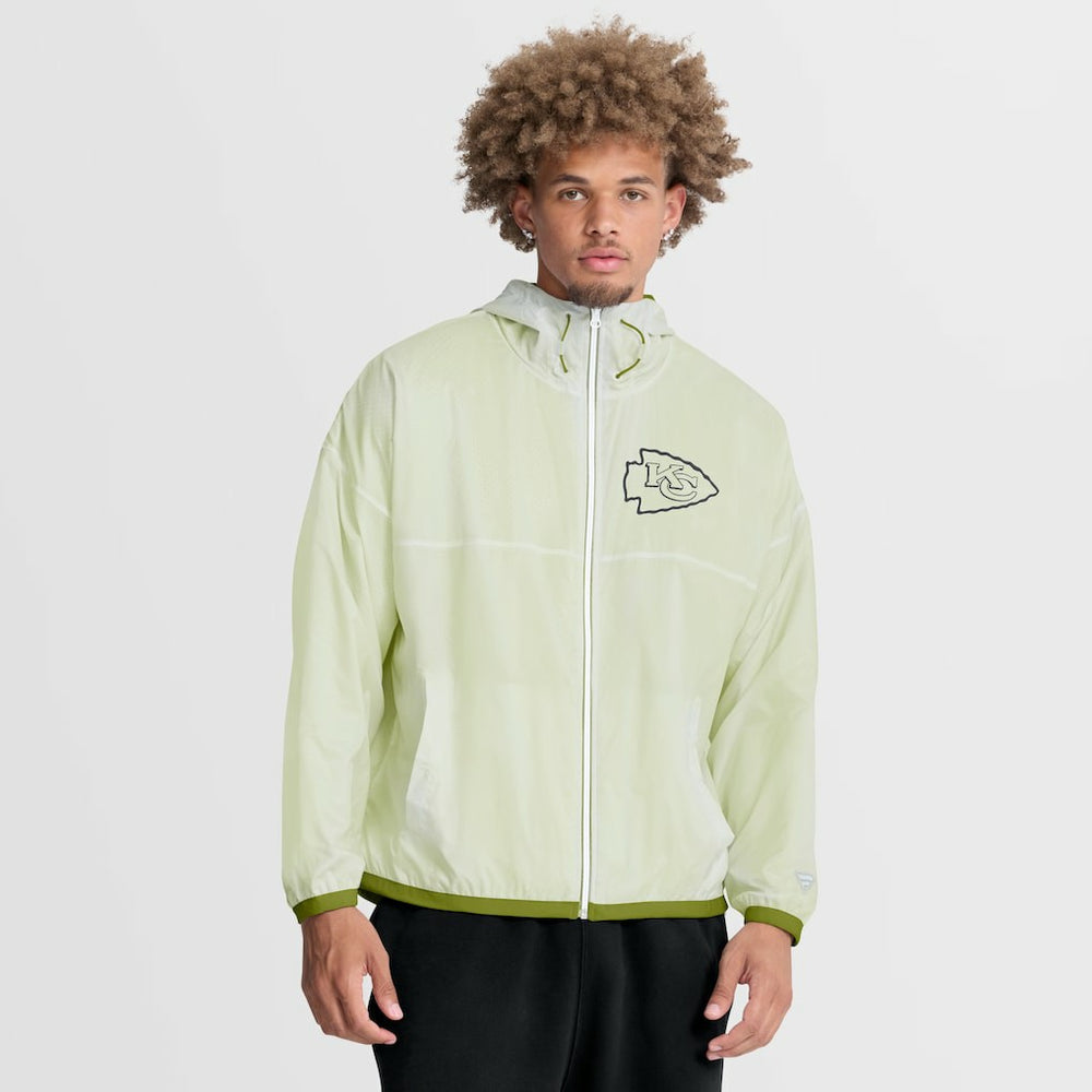Kansas City Chiefs Type Play Down Full-Zip Jacket - White - Fanatics