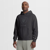 Las Vegas Raiders Oversized Type Play Location Hoodie - Black - Fanatics