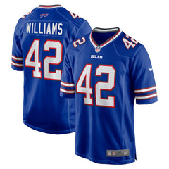 Dorian Williams Buffalo Bills Home Game Jersey - Royal - Nike