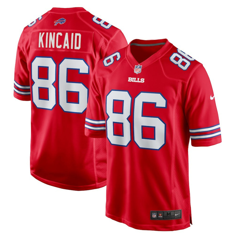 Dalton Kincaid Buffalo Bills Alternate Game Jersey - Red - Nike