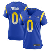 Byron Young Los Angeles Rams Women's Home Game Jersey - Royal - Nike