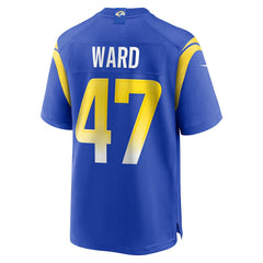 Alex Ward Los Angeles Rams Home Game Jersey - Royal - Nike