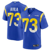 Steve Avila Los Angeles Rams Home Game Jersey - Royal - Nike