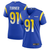 Kobie Turner Los Angeles Rams Women's Home Game Jersey - Royal - Nike
