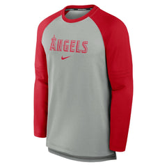 Los Angeles Angels Nike Authentic Collection Game Time Raglan Performance Long Sleeve T-Shirt Outlet