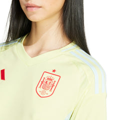 Adidas - Spain National Team Women's 2024 Away Replica Jersey - Yellow
