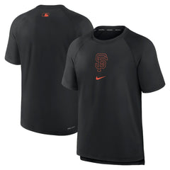 San Francisco Giants Nike Authentic Collection Pregame Raglan Performance T-Shirt Sale