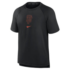 San Francisco Giants Nike Authentic Collection Pregame Raglan Performance T-Shirt Sale