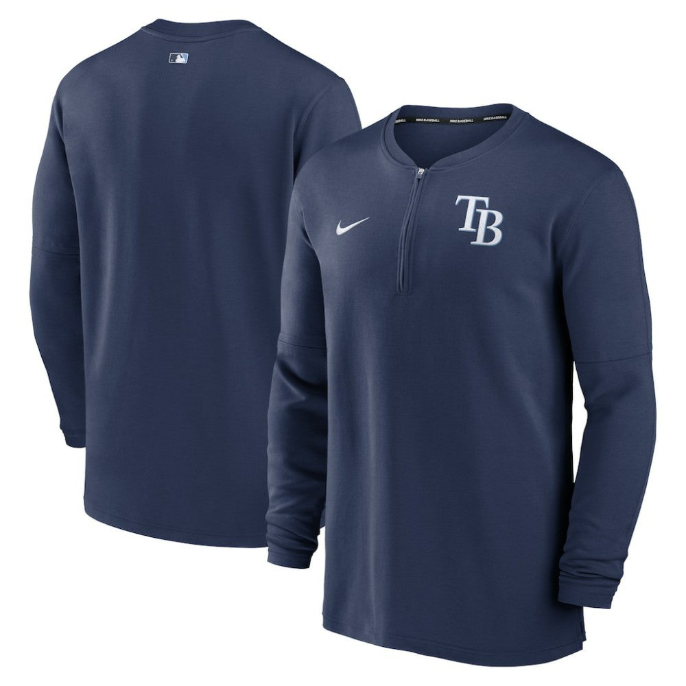 Tampa Bay Rays Nike Authentic Collection Game Time Performance Quarter-Zip Top Outlet