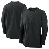 Colorado Rockies Nike Authentic Collection Player Dri-FIT Lightweight Pullover Online