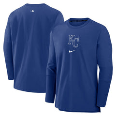 Kansas City Royals Nike Authentic Collection Player Dri-FIT Lightweight Pullover Discount