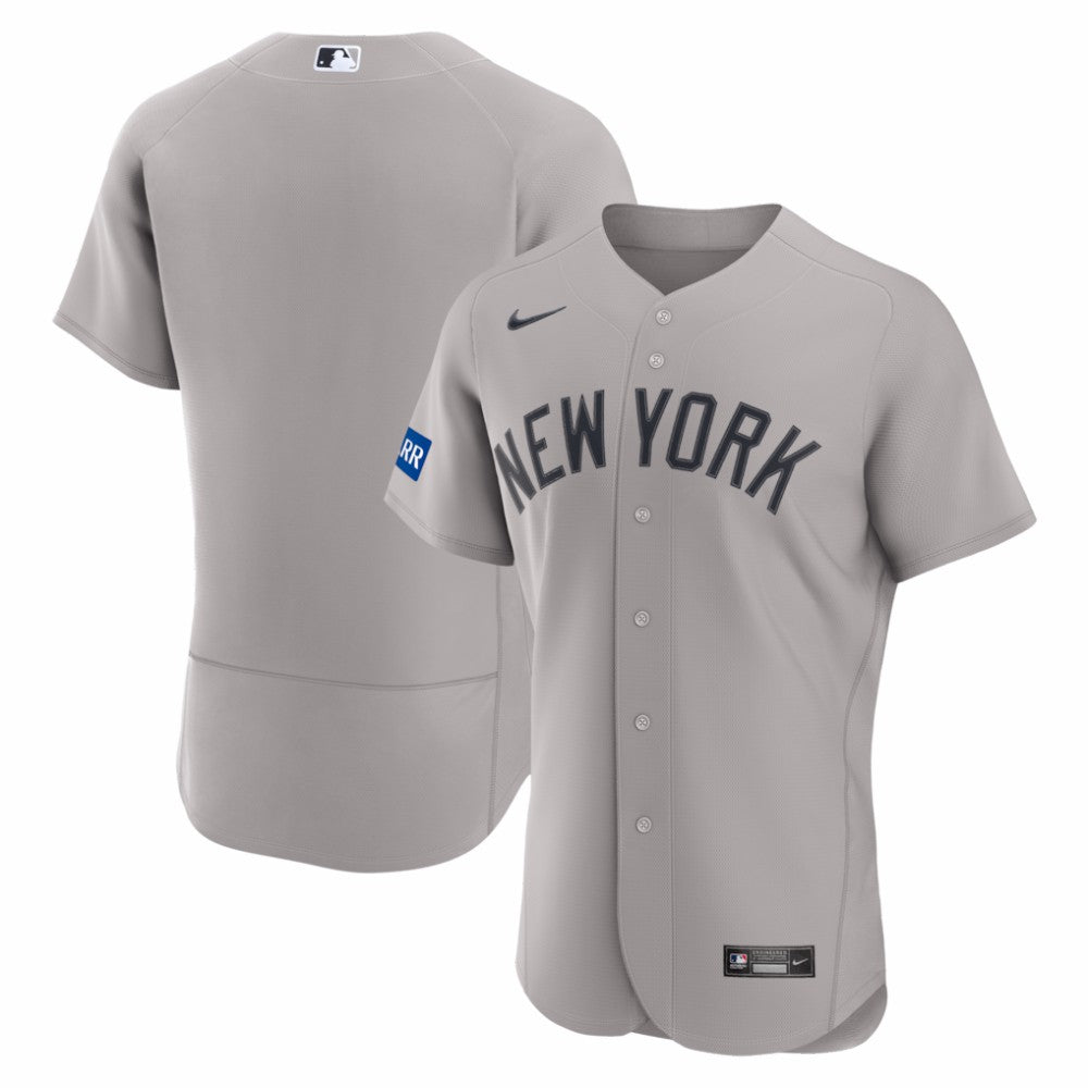 New York Yankees Nike Road Sponsor Patch Authentic Jersey for sale
