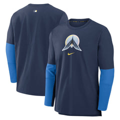 Minnesota Twins Nike Authentic Collection Player Dri-FIT Lightweight Pullover Online