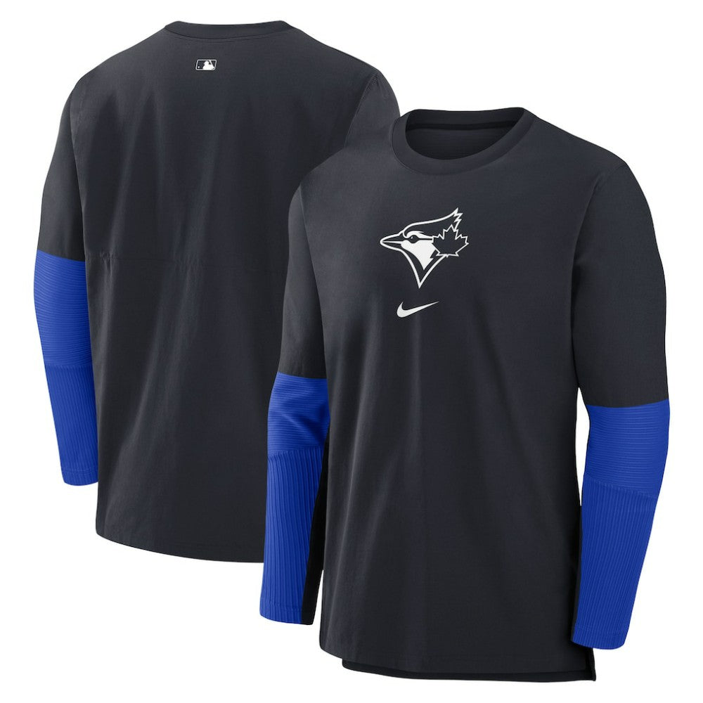 Toronto Blue Jays Nike Authentic Collection Player Dri-FIT Lightweight Pullover Discount