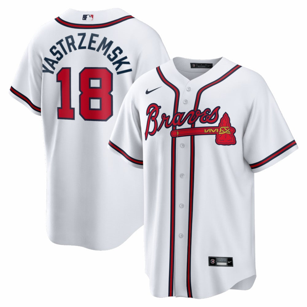 Mike Yastrzemski Atlanta Braves Nike Replica Jersey Discount