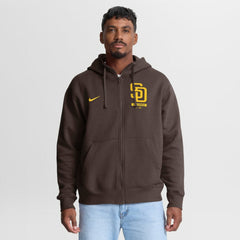 San Diego Padres Nike Primetime Lockup Full-Zip Hoodie Sale