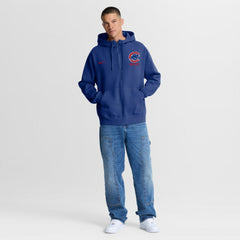 Chicago Cubs Nike Primetime Lockup Full-Zip Hoodie Discount