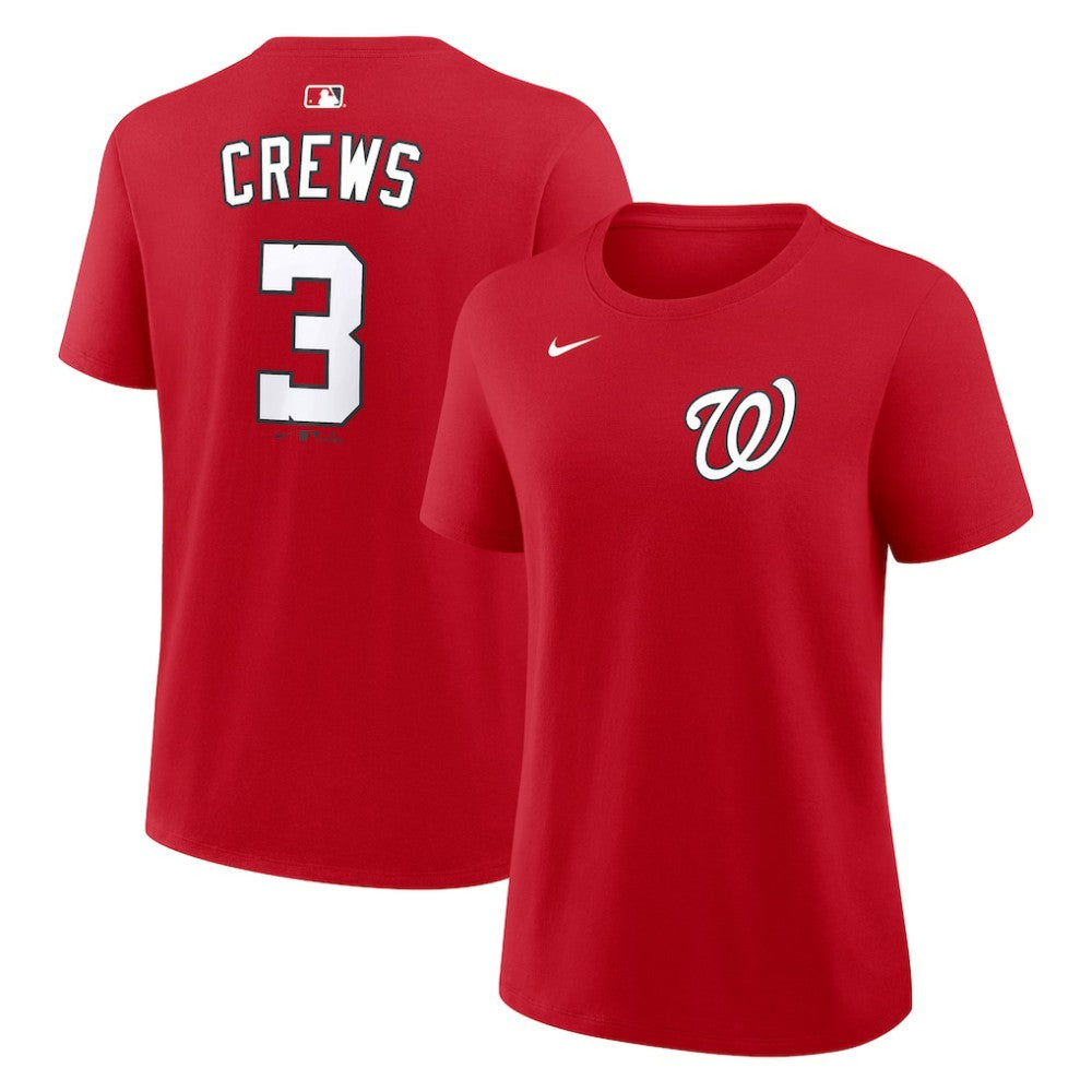 Dylan Crews Washington Nationals Nike Women's Name & Number T-Shirt for sale