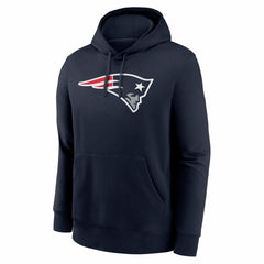 Drake Maye New England Patriots Player Name & Number Fleece Hoodie - Navy - Nike