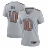Bo Nix Denver Broncos Women's Fashion Atmosphere Fashion Game Jersey - Gray - Nike