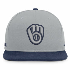 Milwaukee Brewers Nike Primetime Pro Dri-FIT Snapback Hat Discount