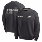 Philadelphia Eagles Oversized Type Play Multi Sweatshirt - Black - Fanatics